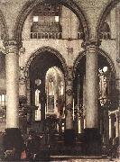 Emanuel de Witte Interior of a Church oil painting